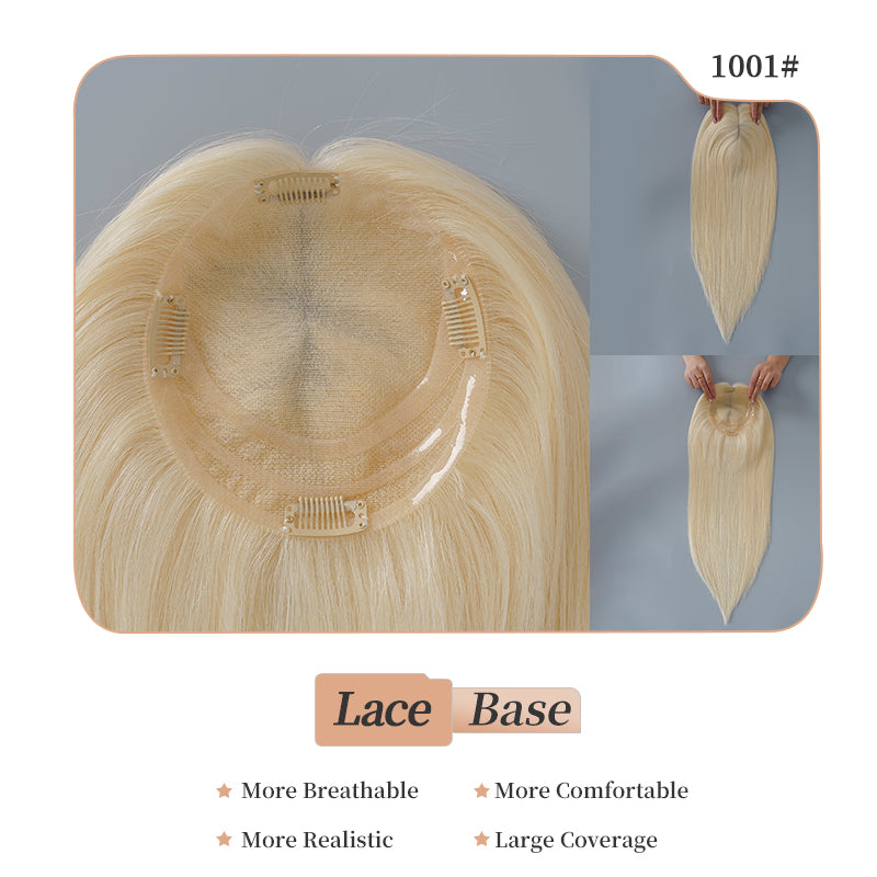 
                      
                        5.5x6 Swiss Lace Topper Hair| Highlighted Bleach Blonde(#1001)
                      
                    