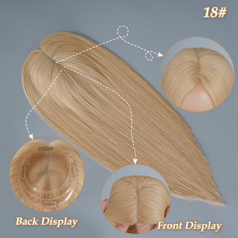 
                      
                        5.5x6 Swiss Lace Topper Hair| Ash Blonde(#18)
                      
                    