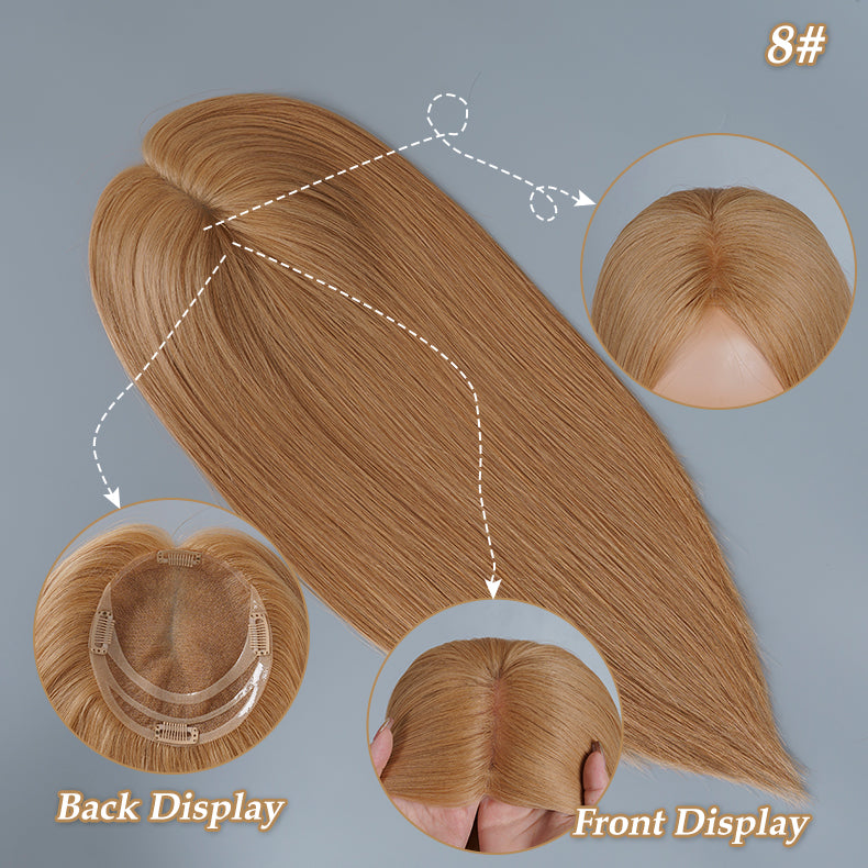 
                      
                        5.5x6 Swiss Lace Topper Hair| Medium Blonde(#8)
                      
                    