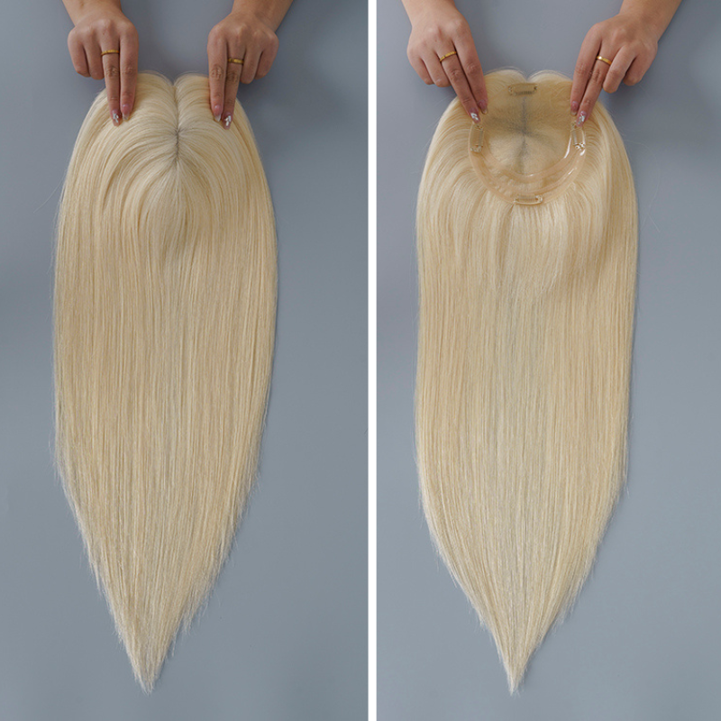 
                      
                        5.5x6 Swiss Lace Topper Hair| Highlighted Bleach Blonde(#1001)
                      
                    